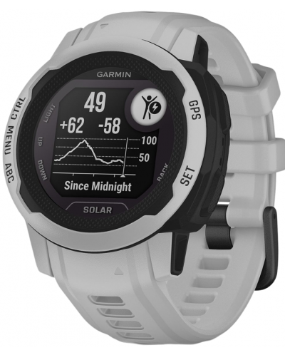 Смарт часовник Garmin - Instinct 2 S Solar , 40mm, Mist Gray - 2